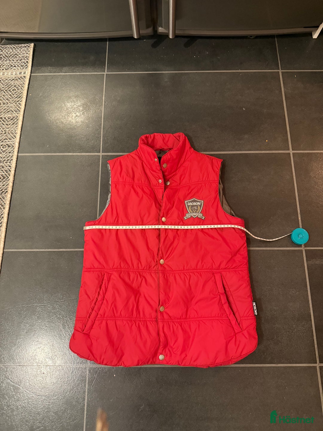 Jackor & Kavajer ryttarutrustning till salu: Jacson lättfodrad väst stl L i Kungsängen - Annons 5