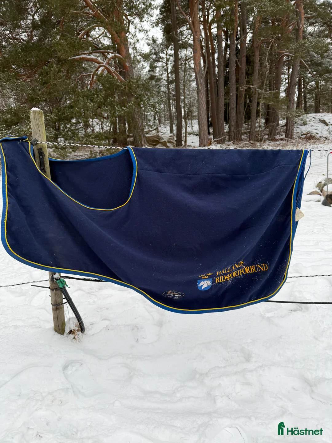 Täcken hästutrustning till salu: Hollands ridsportförbund ländtäcke  i Värmdö - Annons 1