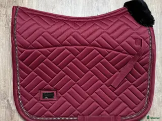 Schabrak & Vojlockar hästutrustning Dressyrschabrak Vegan Fur Crystal Cob - Annons 6