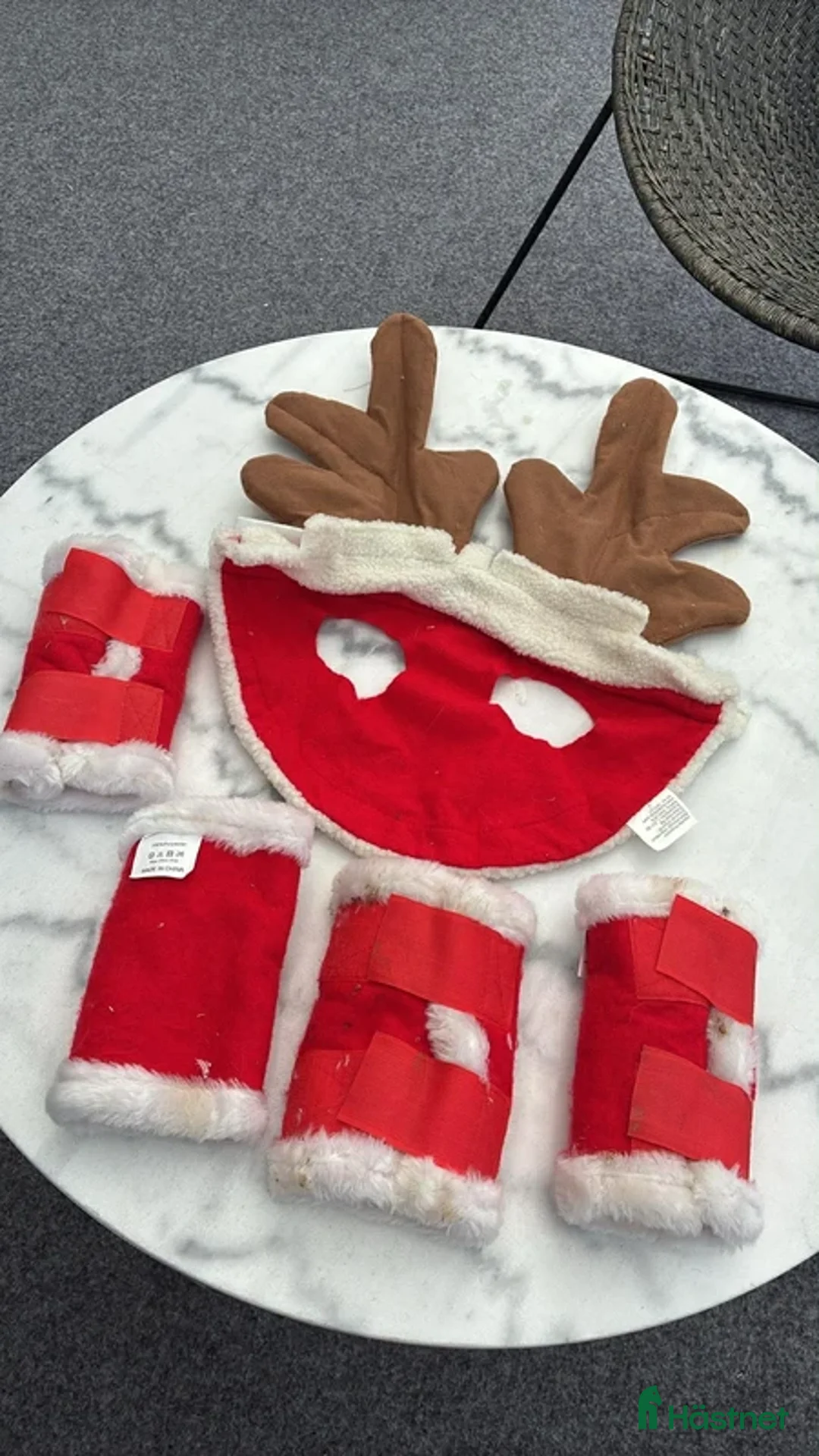 Benskydd hästutrustning till salu: Julkostym till ponny🎄🐴 - Annons 1