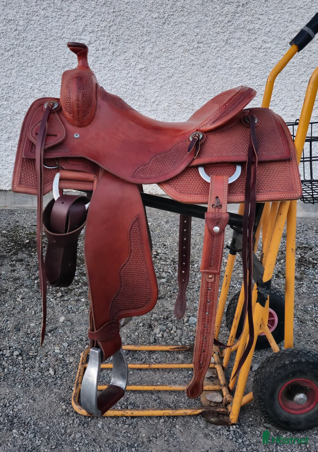 Sadlar hästutrustning till salu: Brazos Cowhorse sadel i Södertälje - Annons 2