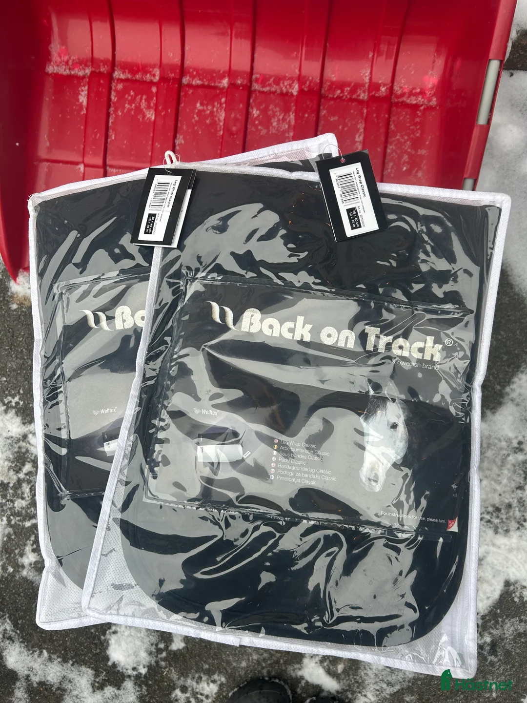 Benskydd hästutrustning till salu: Back on track paddar i Bålsta - Annons 1