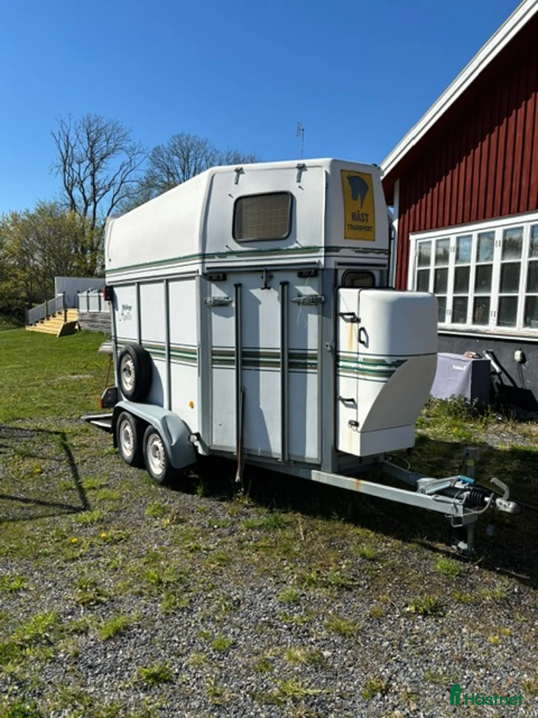 Hästtransporter  fordon & transport till salu: Äldre välskött Kylinge Kärran säljes i Norrtälje - Annons 1
