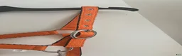 Övrig Hästutrustning hästutrustning till salu: Orange grimma strl ponny - Annons 3