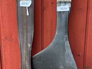 Sadeltillbehör hästutrustning till salu: Sadelgjordar, förbyglar, stigläder, stigbyglar i Sandviken - Annons 3