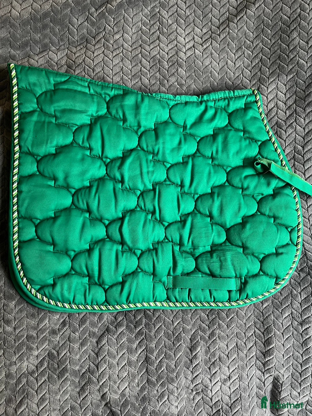 Övrig Hästutrustning hästutrustning till salu: Snyggt grönt schabrak - Annons 2