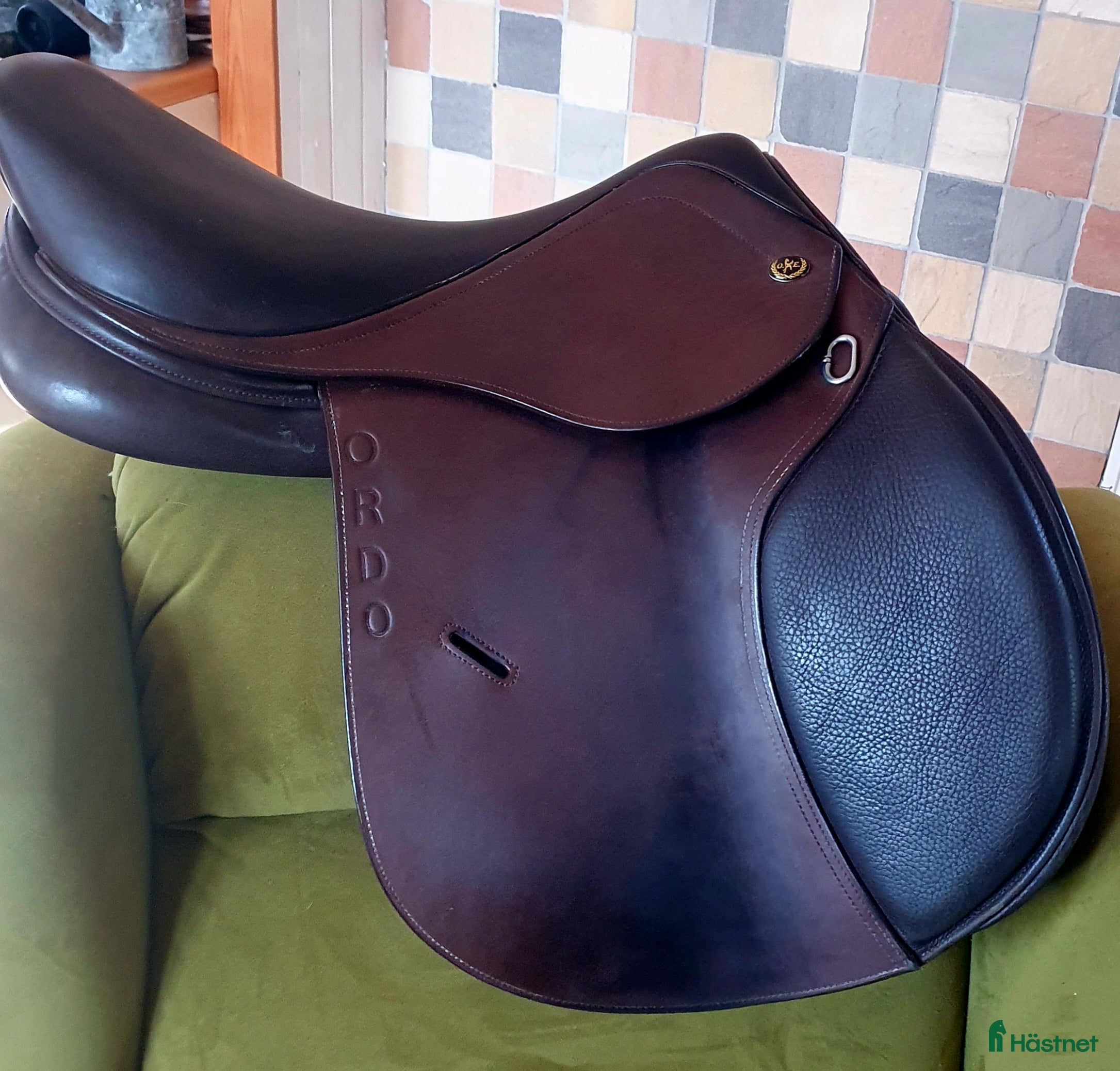 Sadlar hästutrustning Brun hoppsadel 16,5 " - Annons 19