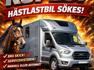 Hästlastbilar fordon & transport till salu: SE HIT!! i Sigtuna - Annons 1