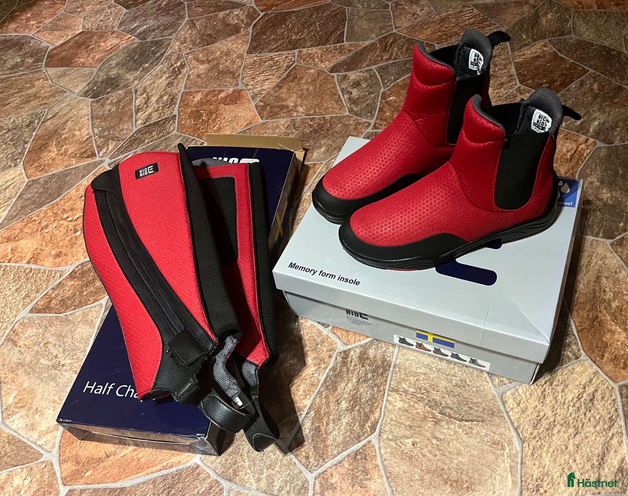 Ridstövlar ryttarutrustning till salu: Nya skor och chaps - Annons 4