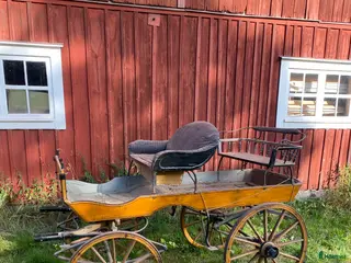 Körvagnar körning till salu: Fjädervagn, vagn i Ramkvilla - Annons 1