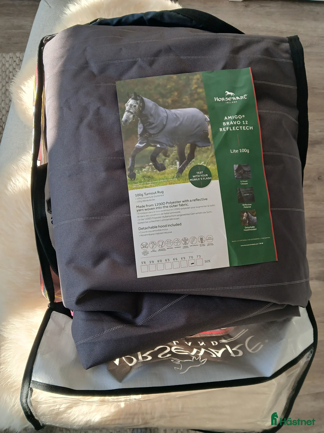 Täcken hästutrustning till salu: 💫 Aldrig använt Horsewear täcke 💫 - Annons 1