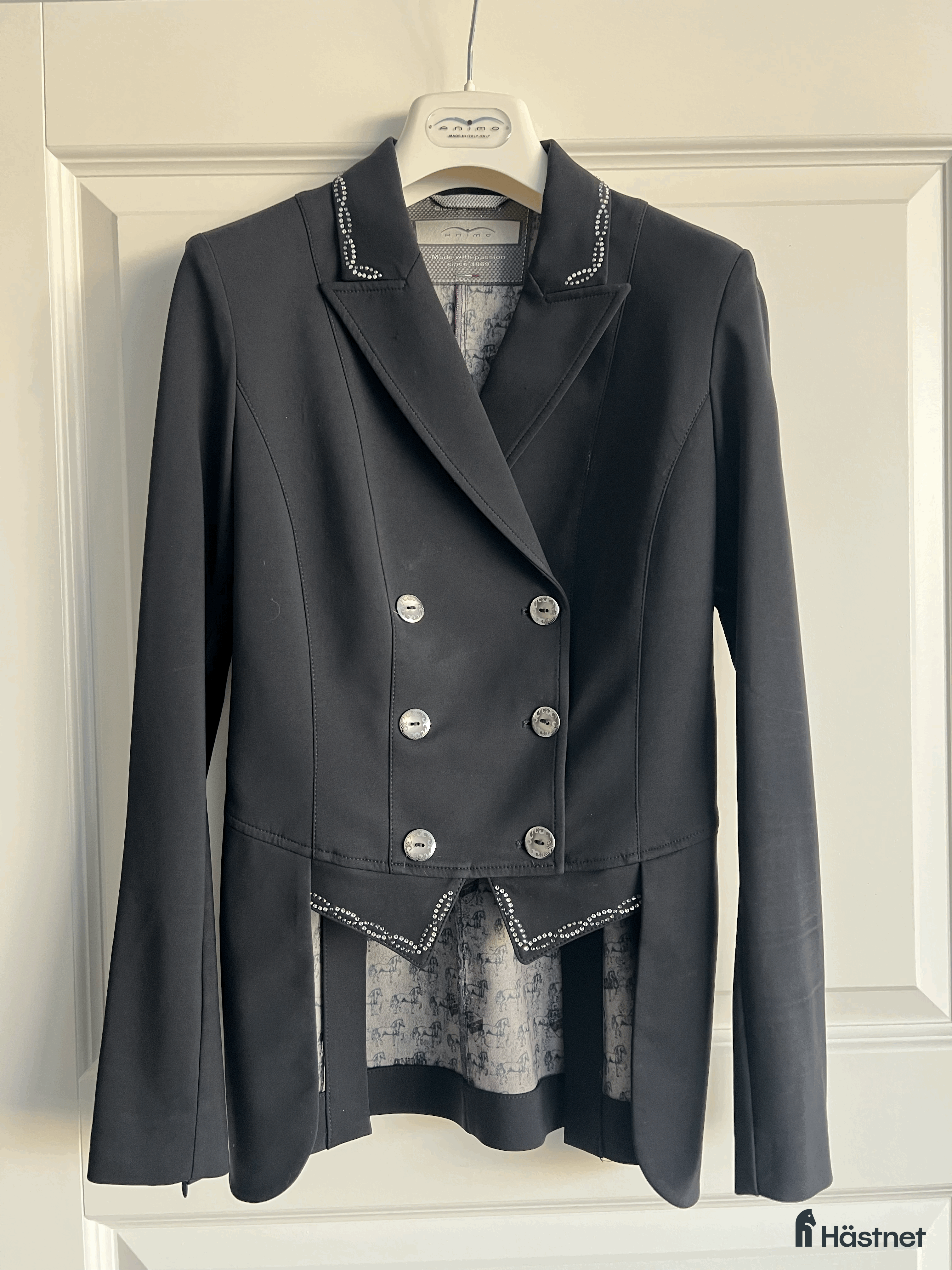 Jackor & Kavajer ryttarutrustning till salu: Lyxig Animo halvfrack/kavaj - Annons 20