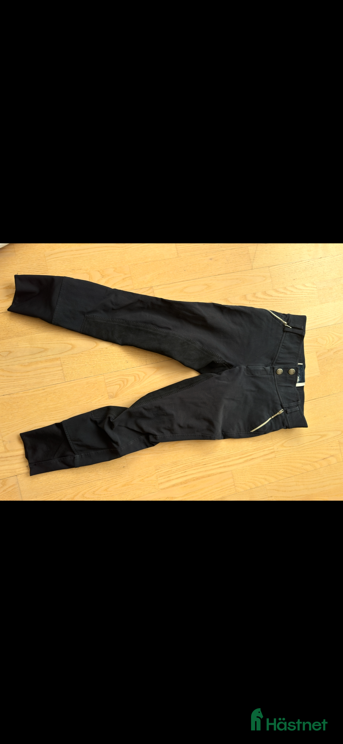 Ridbyxor ryttarutrustning till salu: Ridbyxa 150 blå cwd - Annons 2