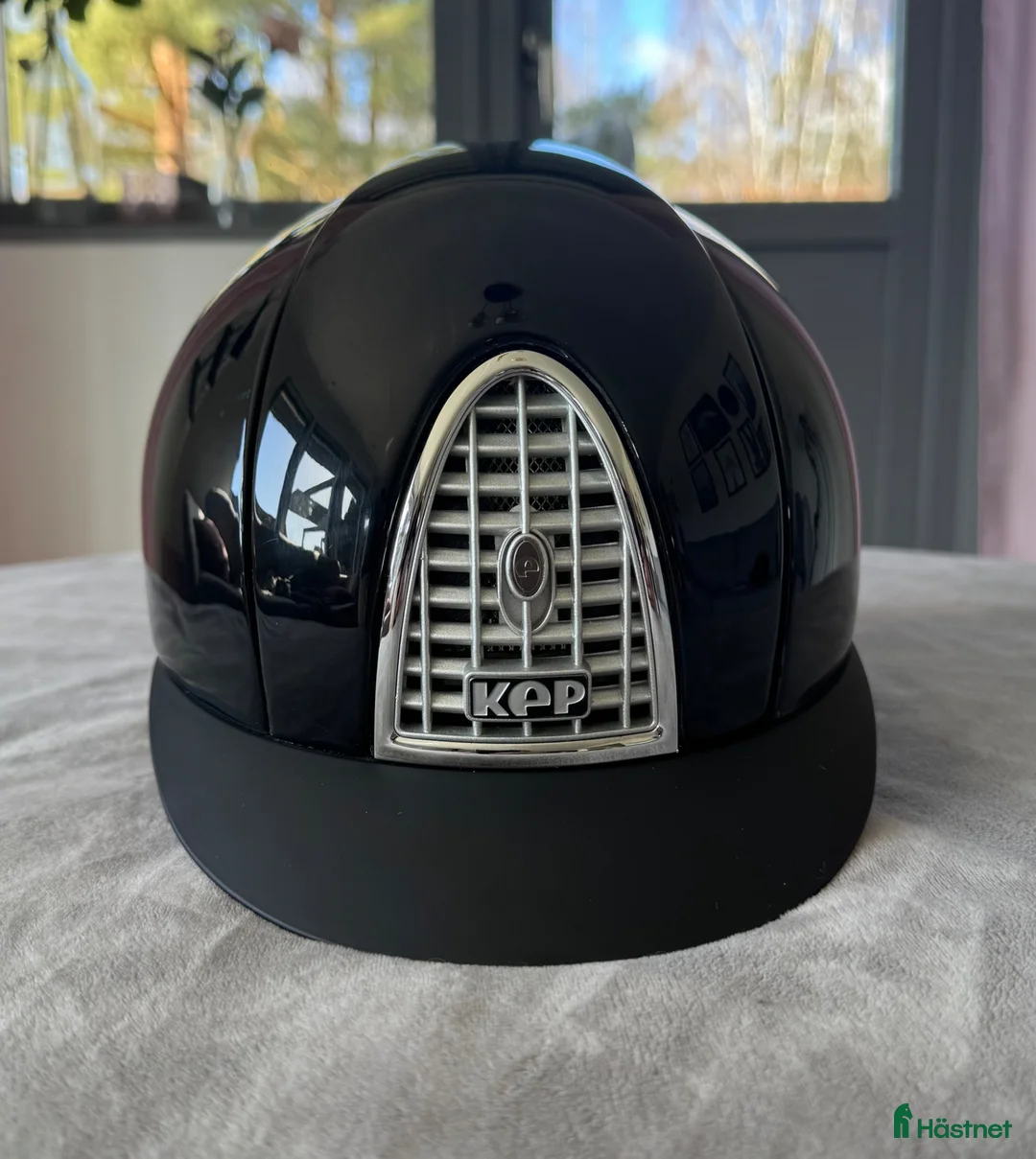 Hjälmar ryttarutrustning till salu: Kep svart shine - Annons 1
