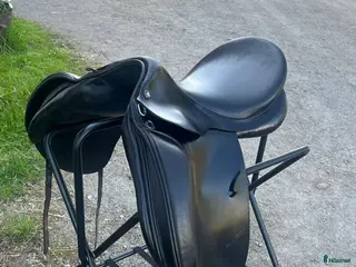 Sadlar hästutrustning Fin Prestige sadel 17” - Annons 6