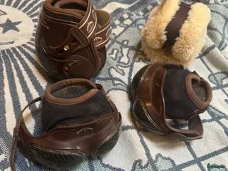 Benskydd hästutrustning Veredus benskydd bruna i Göteborg - Annons 1