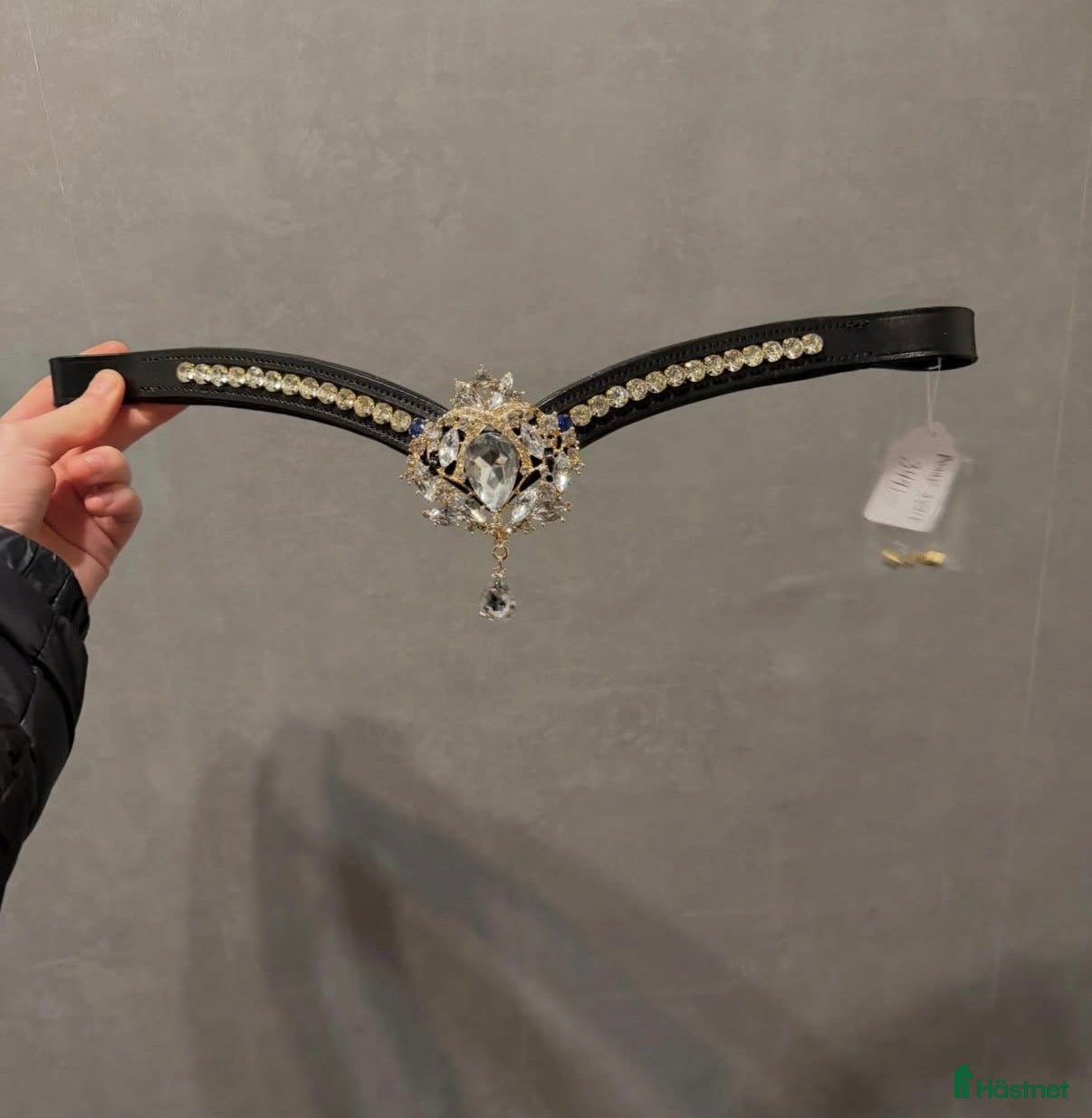 Övrig Hästutrustning hästutrustning Ponny pannband svart läder  - Annons 7