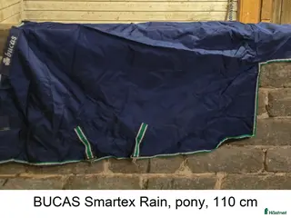 Täcken hästutrustning BUCAS Smartex Rain, pony - Annons 9
