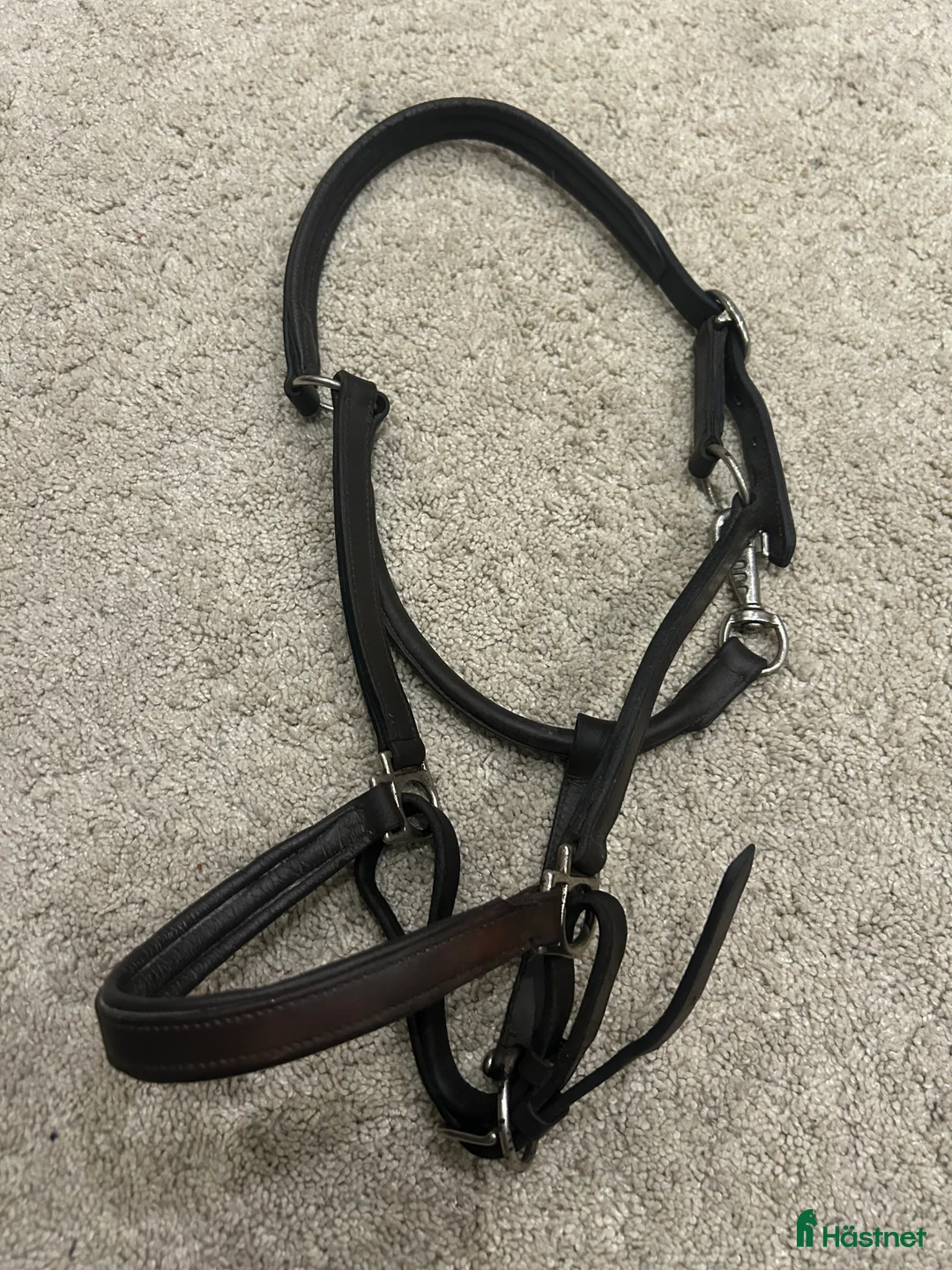 Övrig Hästutrustning hästutrustning till salu: Lädergrimma strl cob i Enhörna - Annons 1
