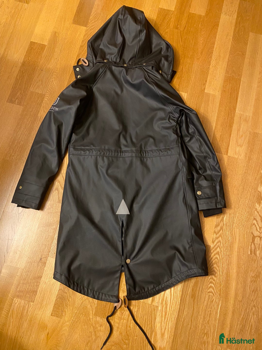 Jackor & Kavajer ryttarutrustning till salu: Jacson Peggy regnkappa stl 146/152 i Uppsala - Annons 3