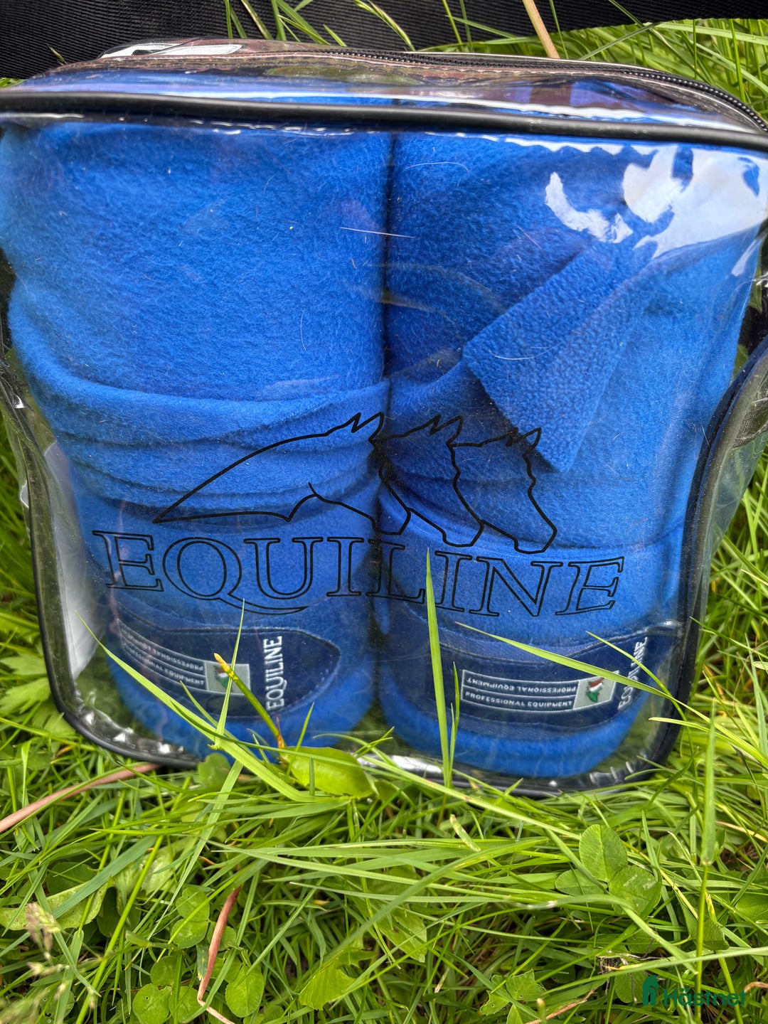 Övrig Hästutrustning hästutrustning till salu: Equiline fleecelindor royalblå i Karlstad - Annons 1