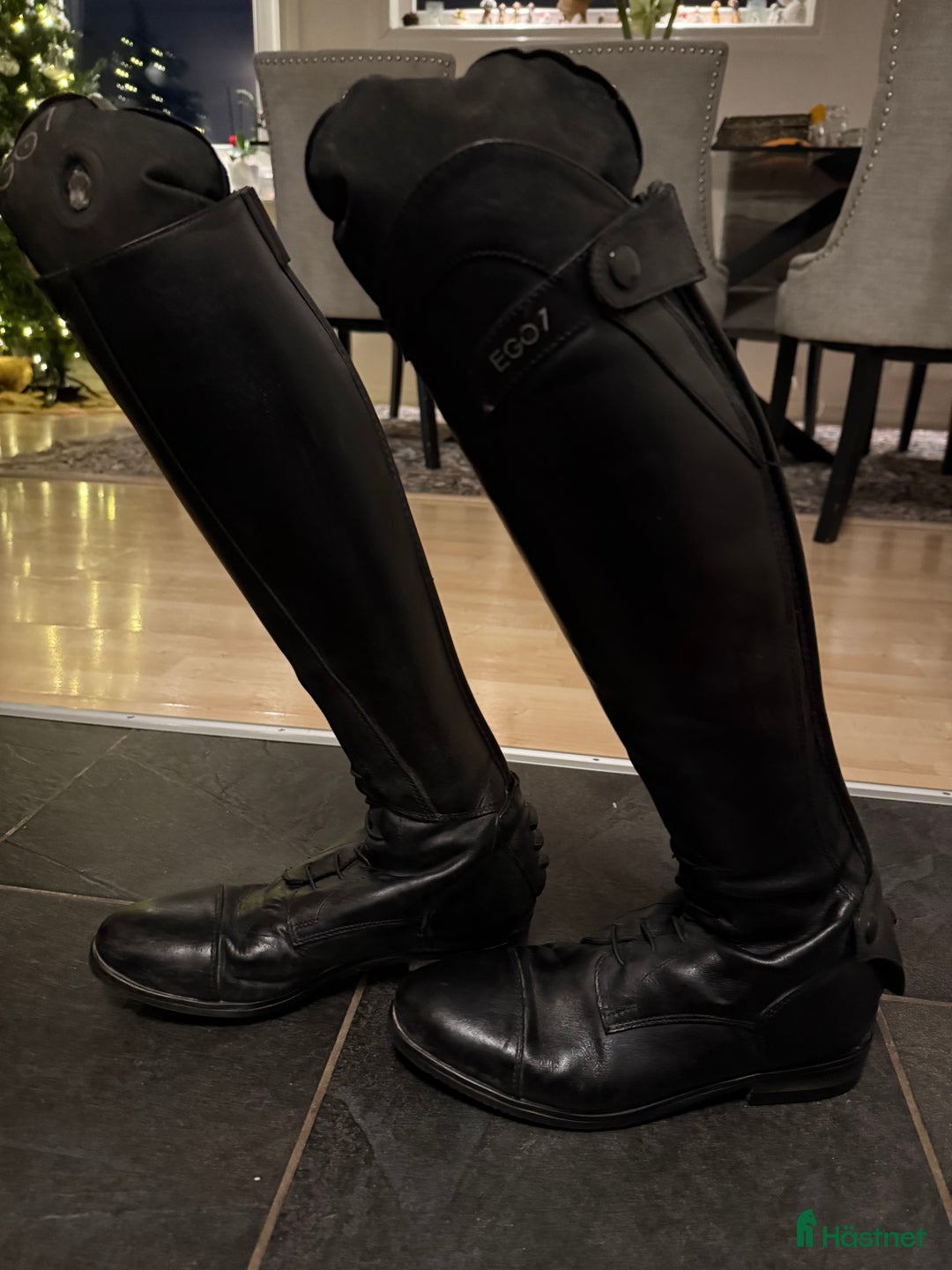 Ridstövlar ryttarutrustning till salu: Jättefina Ego 7 ridstövlar svarta - Annons 2