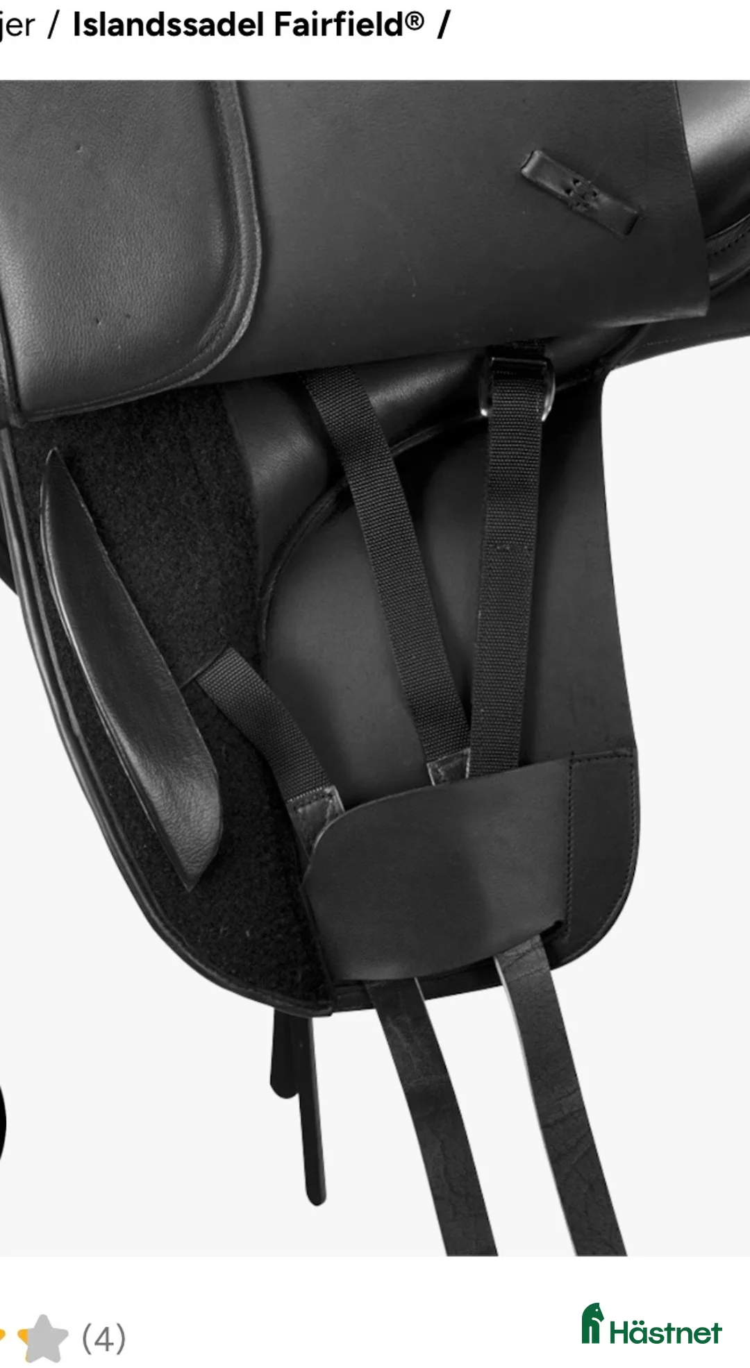 Sadlar hästutrustning till salu: Ny Dressyrsadel  - Annons 2