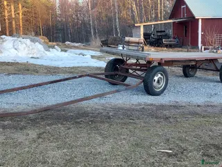 Körvagnar körning till salu: Flakvagn - Annons 6