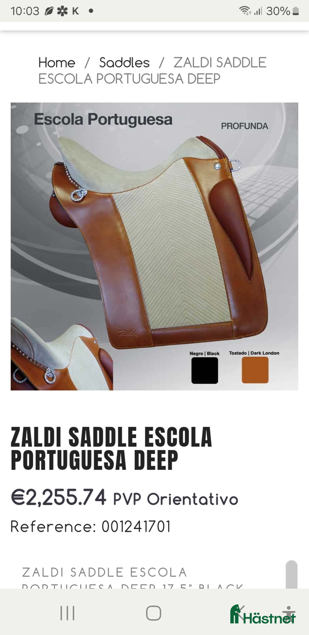 Sadlar hästutrustning till salu: Ny dressyr/WE sadel 16 tum i Vikbolandet - Annons 9