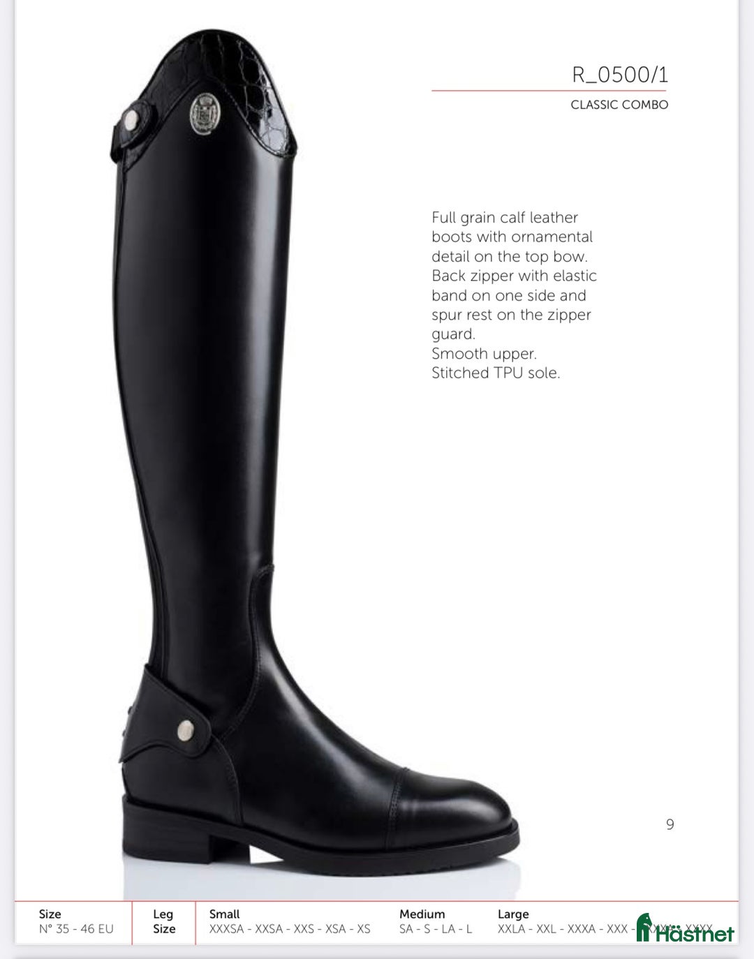 Ridstövlar ryttarutrustning till salu: Stivali Romitelli ~nyskick~ i Fagersta - Annons 4