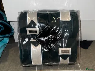 Benskydd hästutrustning Equestrian Stockholm benlindor amazonite - Annons 3