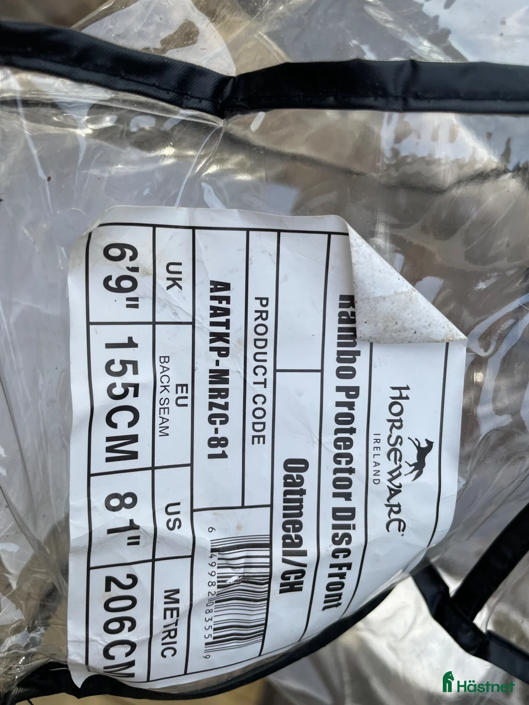 Täcken hästutrustning till salu: Fint Rambo Protector - Annons 3