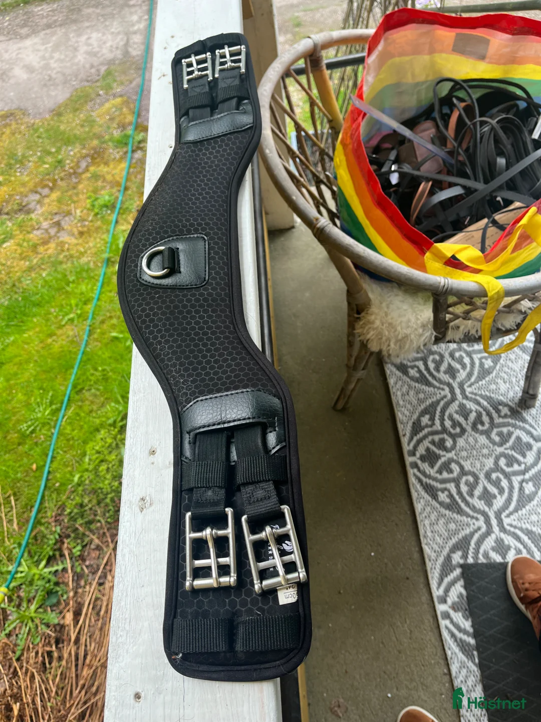 Sadeltillbehör hästutrustning till salu: Dressyrgjord 60 cm - Annons 1