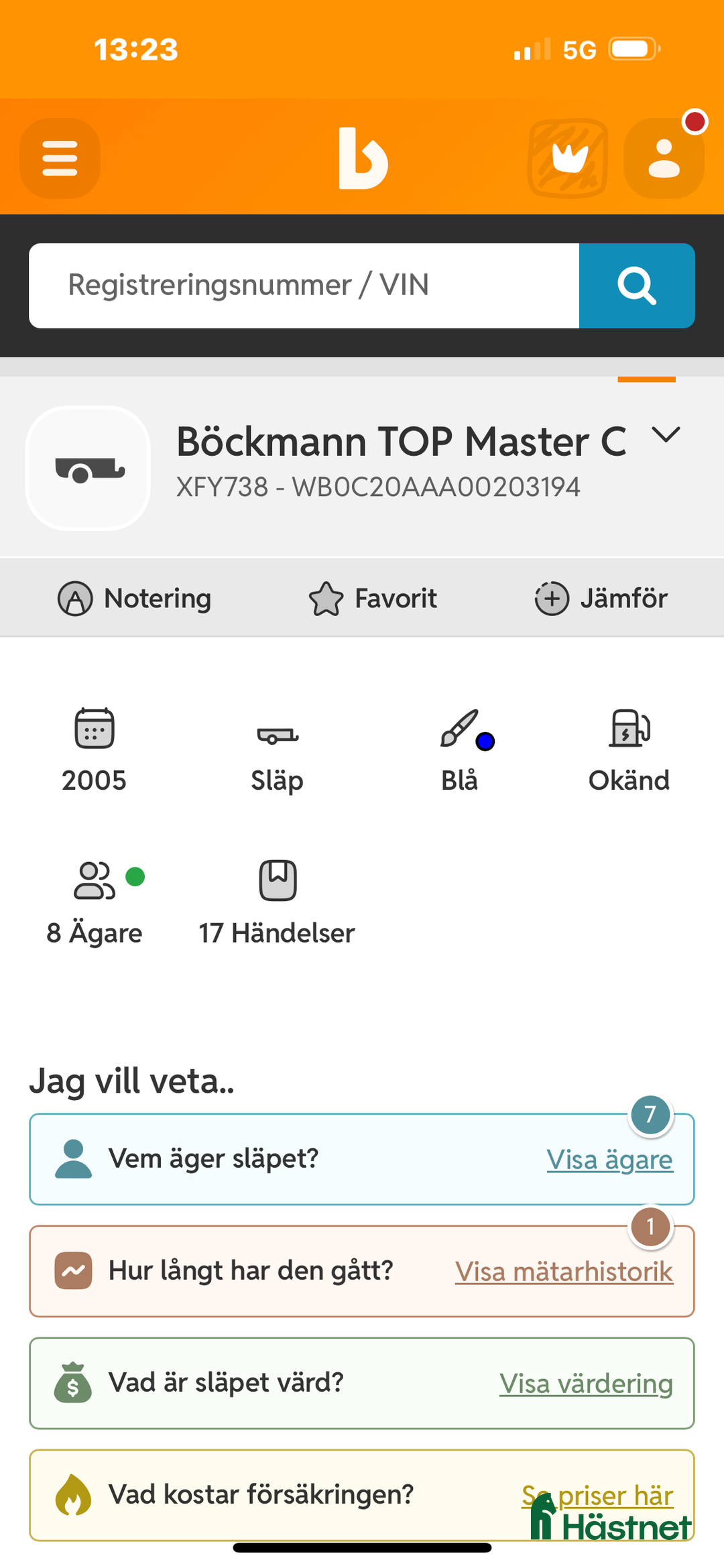 Hästtransporter  fordon & transport till salu: Nyrenoverat fantastiskt släp i Lidhult - Annons 8
