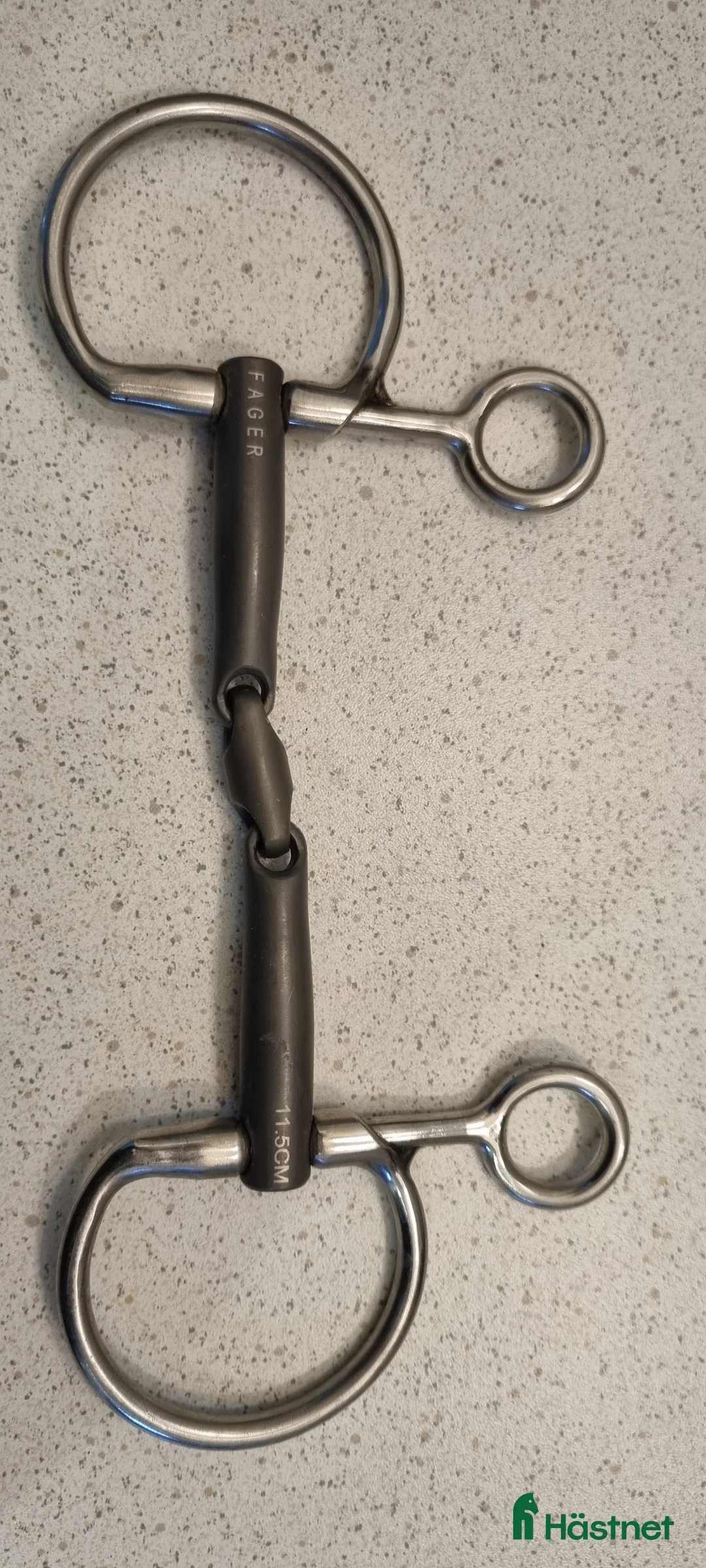 Bett hästutrustning till salu: Fager Emil Baucher stl 11,5 - Annons 2