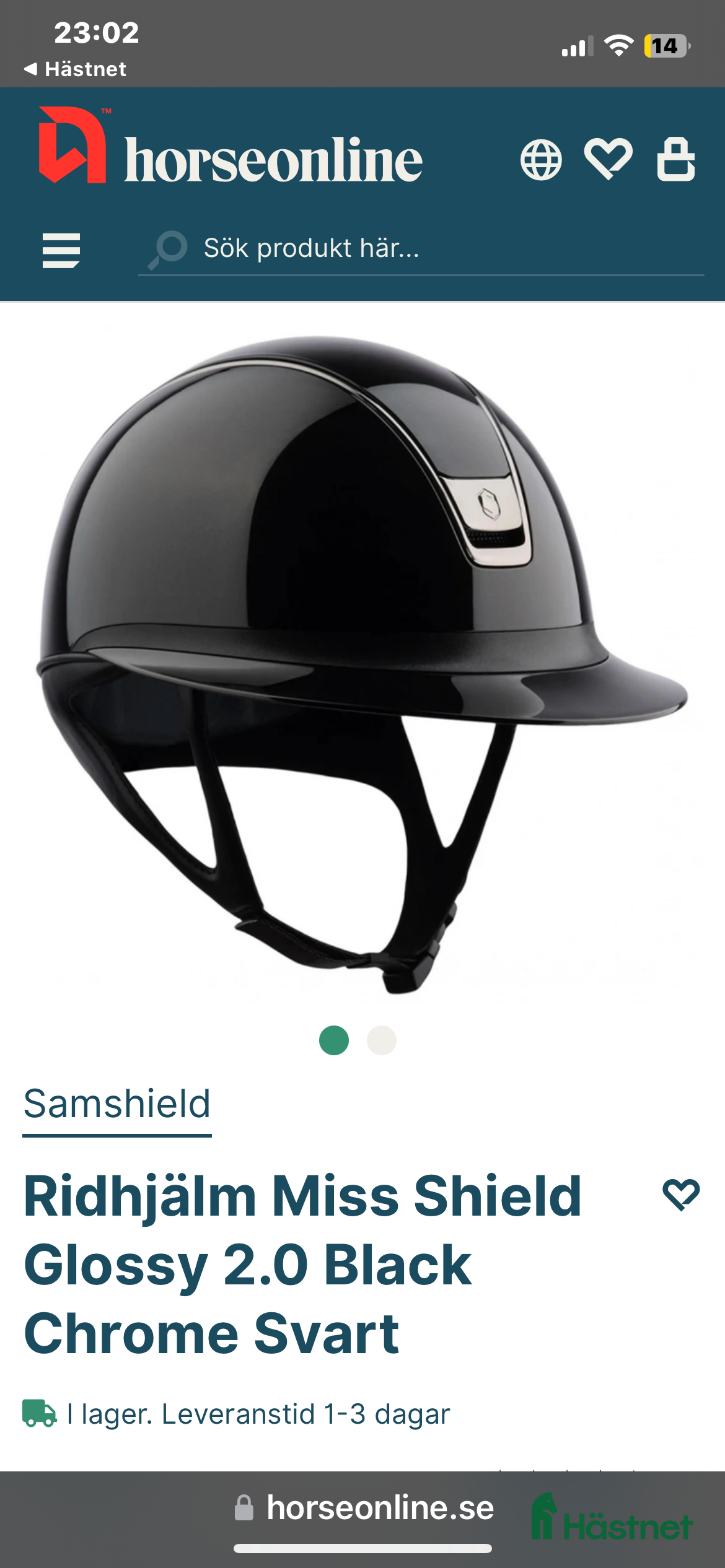 Hjälmar ryttarutrustning till salu: Samshield hjälm strl s i Sandviken - Annons 2