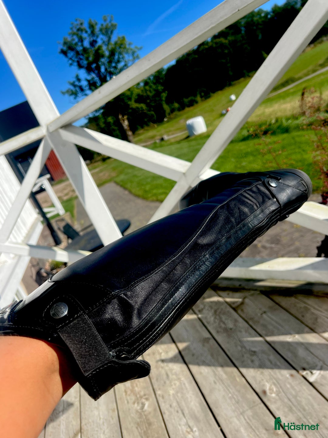 Ridstövlar ryttarutrustning till salu: Parlanti ridstövlar i nyskick i Falkenberg - Annons 9