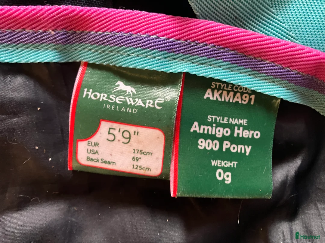 Täcken hästutrustning till salu: Amigo Hero  i Rödeby - Annons 2