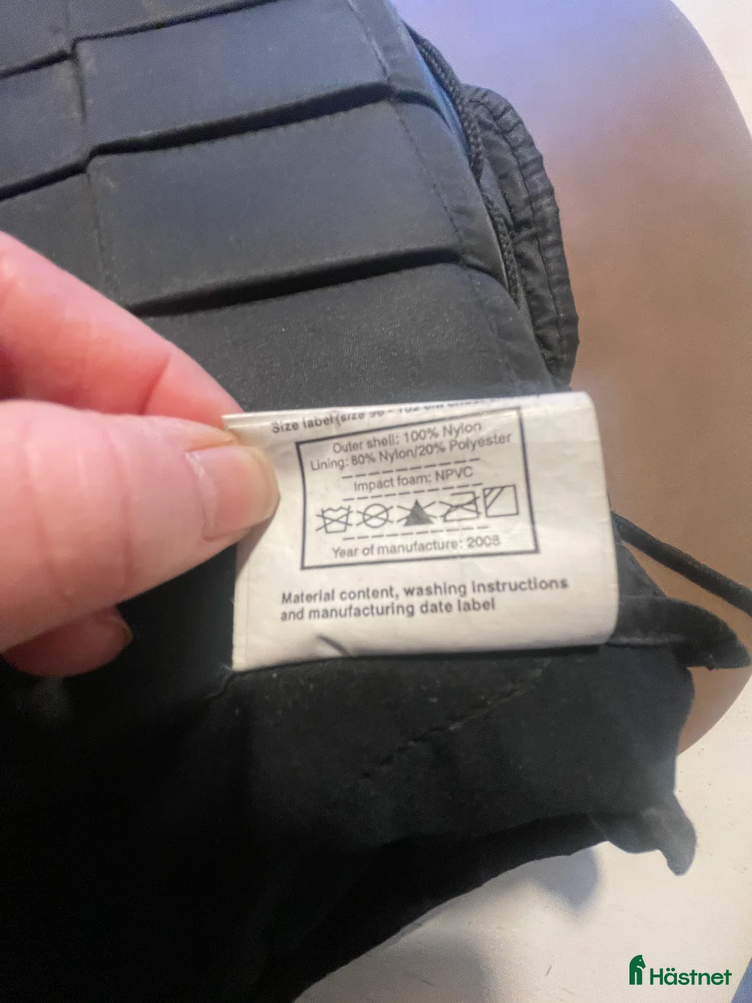 Säkerhetsvästar ryttarutrustning till salu: Svart säkerhetsväst - Annons 3