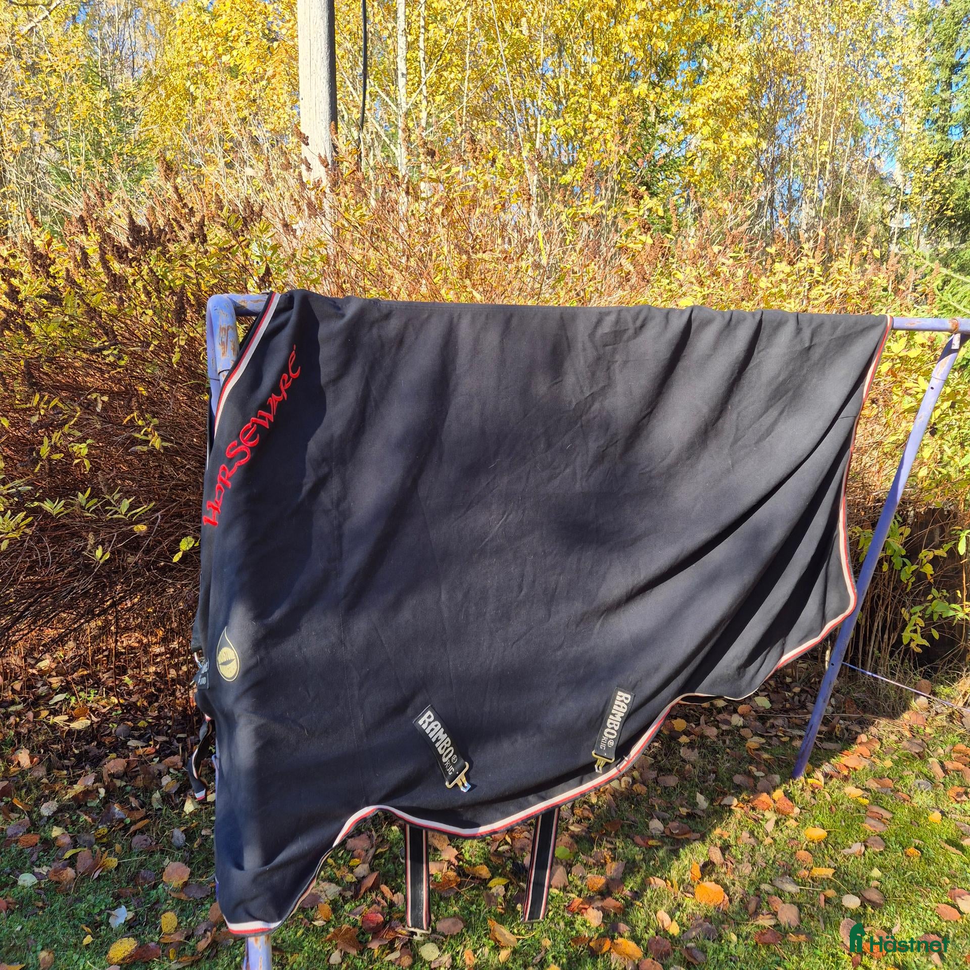 Täcken hästutrustning Horseware Rambo Helix svett/transporttäcke - Annons 1