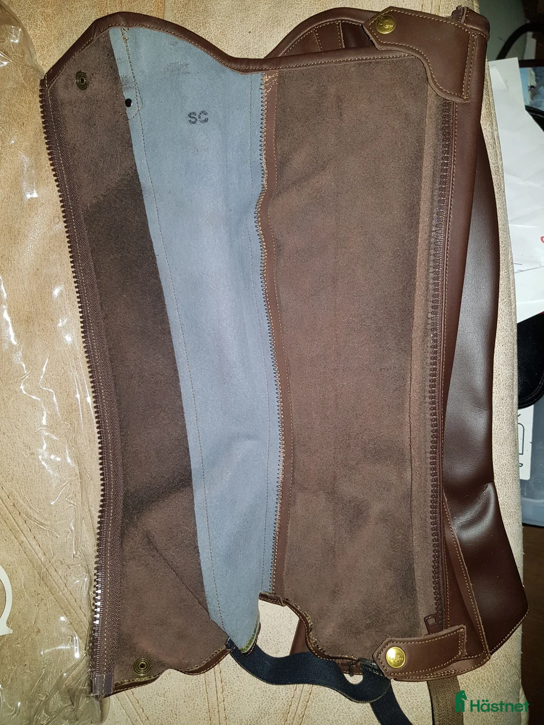 Övrig Ryttarutrustning ryttarutrustning till salu: Snygga Soubirac shortchaps i Timrå - Annons 3