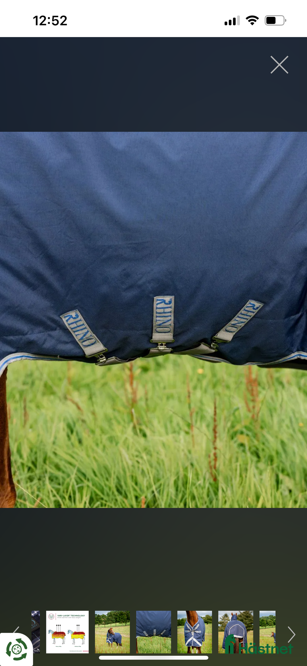 Täcken hästutrustning till salu: Horseware Rhino Plus VL 250g  i Västerås - Annons 4