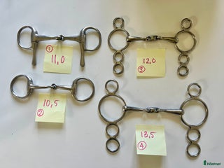 Bett hästutrustning till salu: Bett: Trav, fasta ringar, pessoa i Västerås - Annons 3