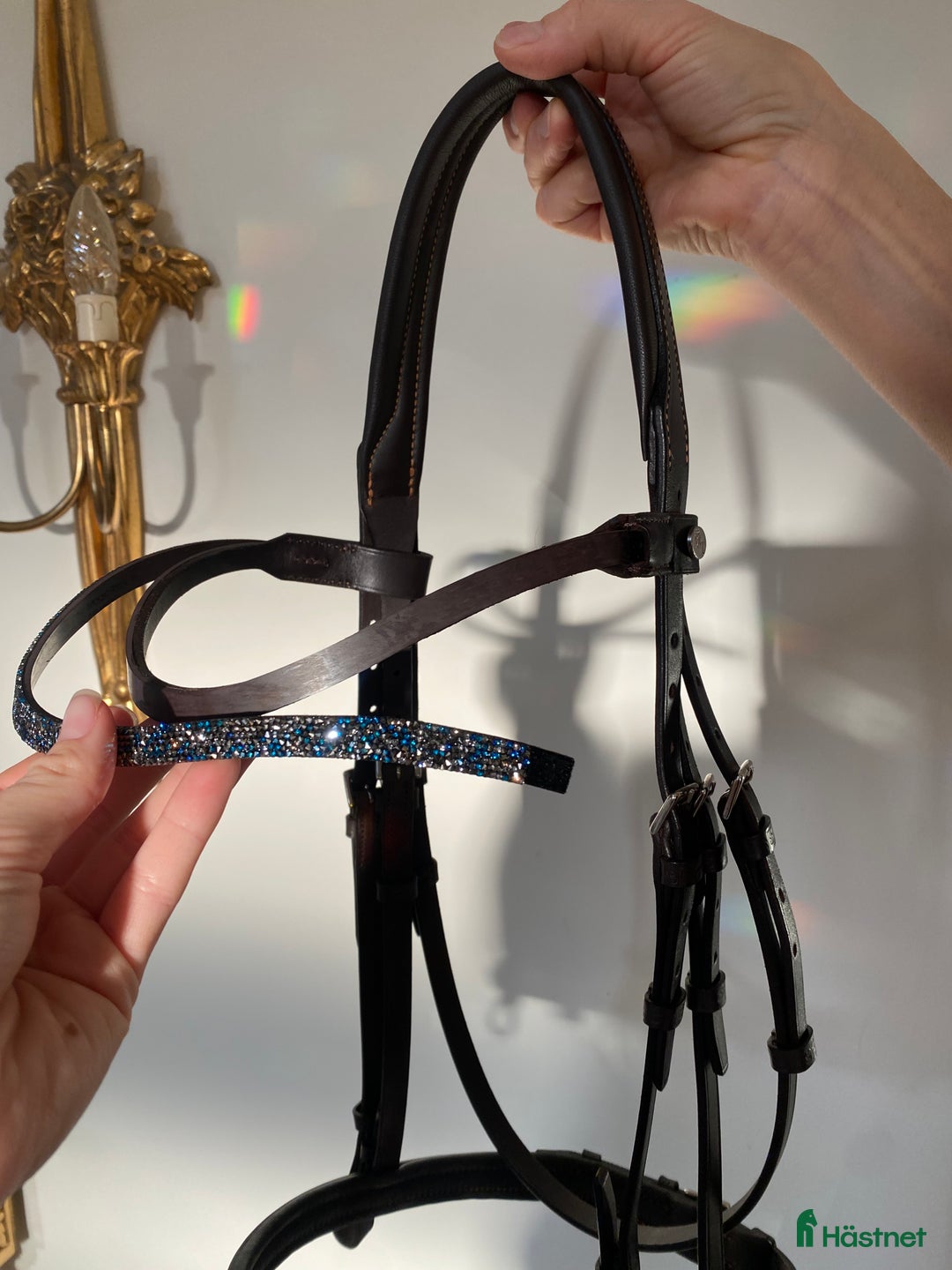 Träns hästutrustning till salu: Stübben träns nytt magnetpannband swarowski  i Torslanda - Annons 5