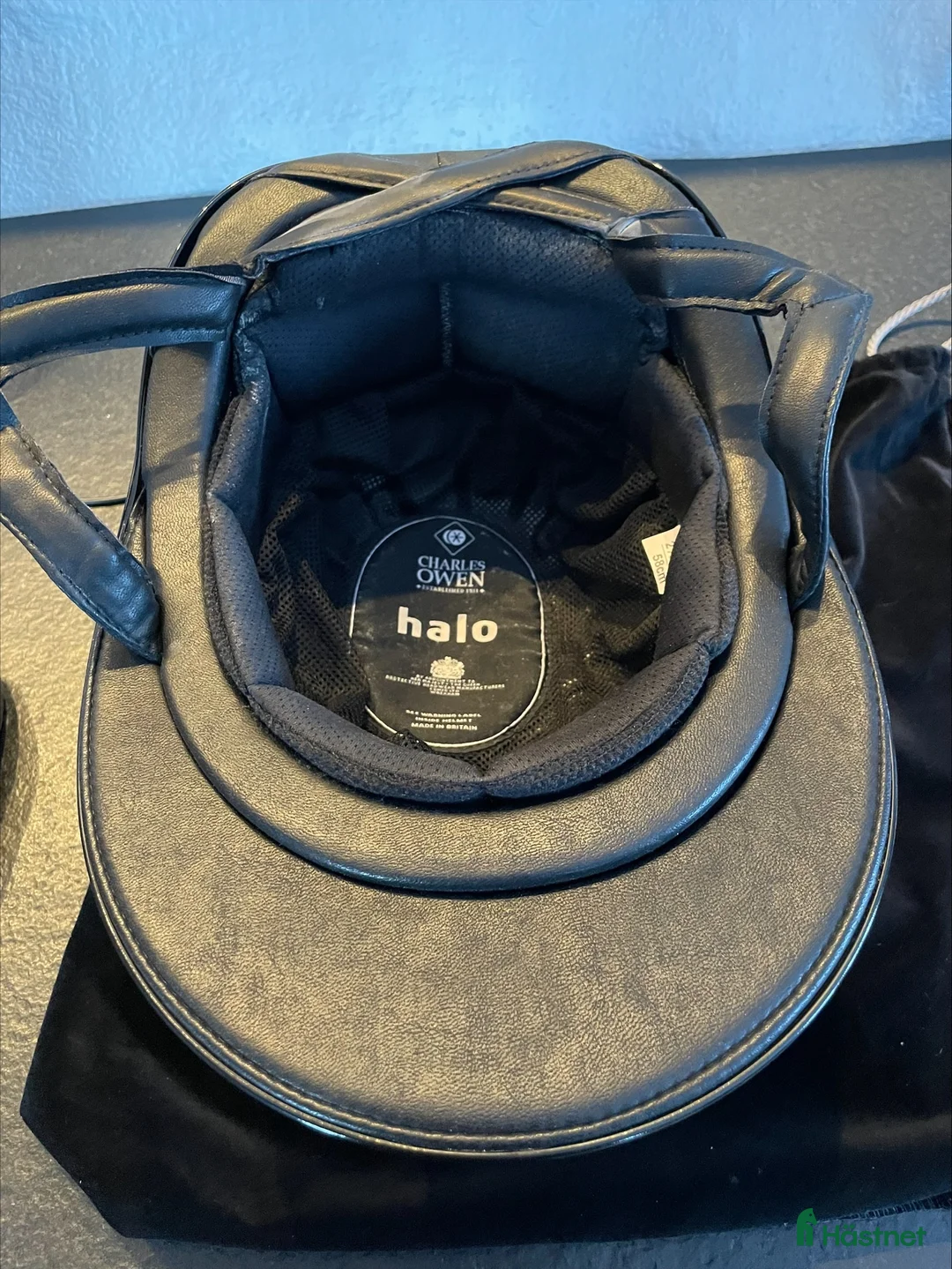 Hjälmar ryttarutrustning till salu: Charles Owen Halo Gloss Riding Helmet - Annons 4