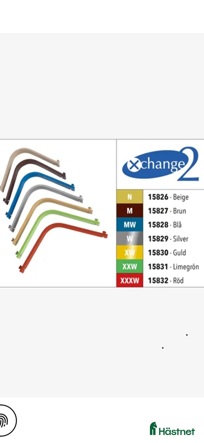 Sadeltillbehör hästutrustning X-change system från källquist  - Annons 1
