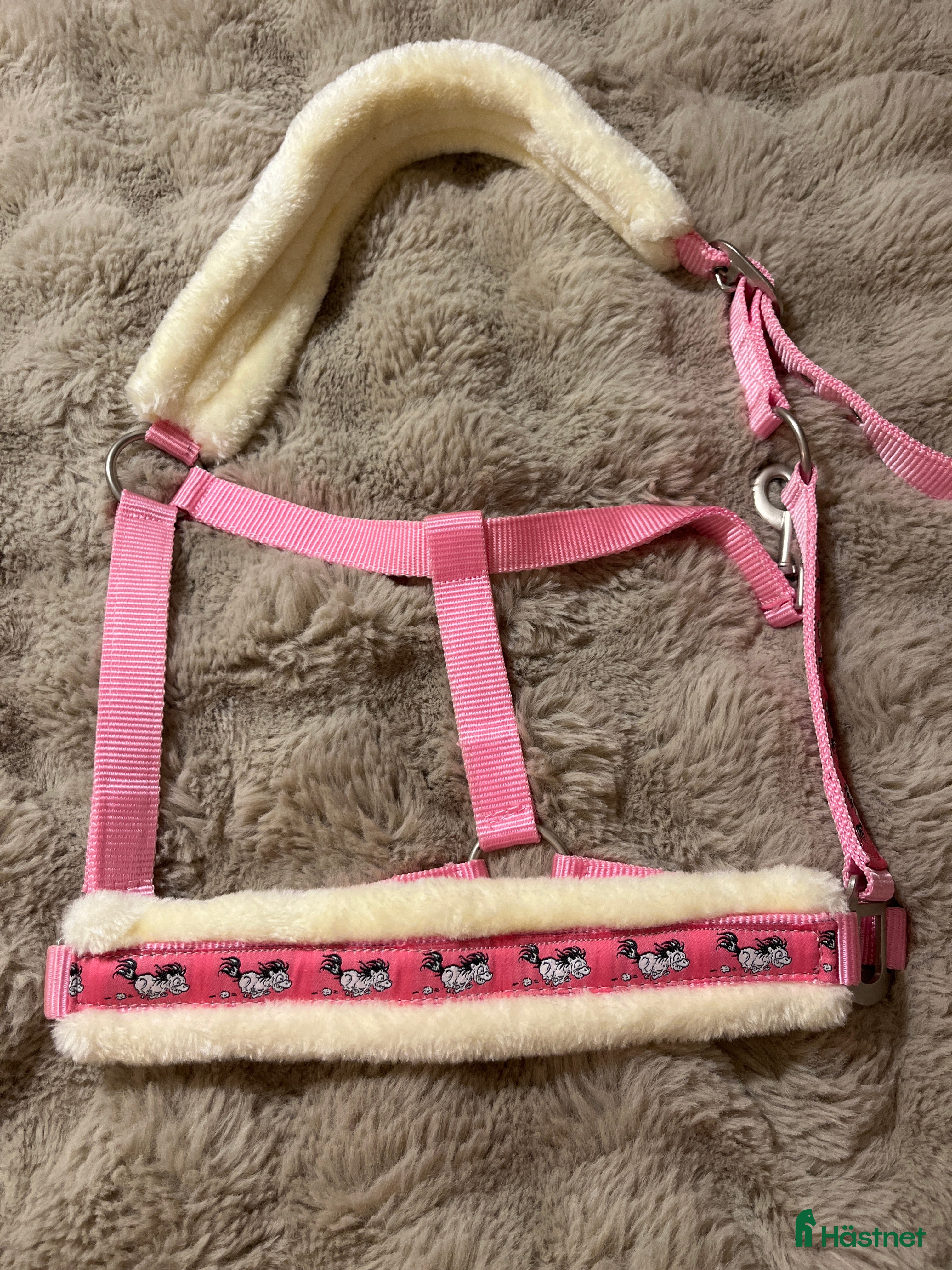 Övrig Hästutrustning hästutrustning Rosa mulle grimma - Annons 15