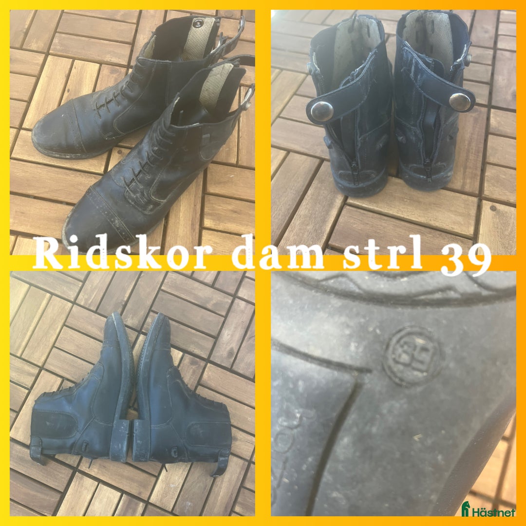 Övrig Ryttarutrustning ryttarutrustning till salu: Ridskor säljes! i Alingsås - Annons 1
