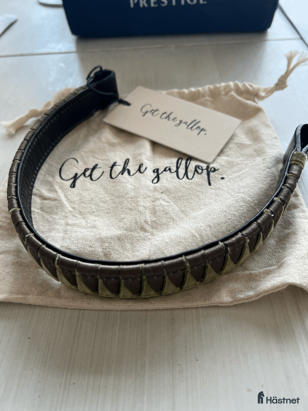 Träns hästutrustning till salu: Oanvänt Get the gallop pannband i Nacka - Annons 1