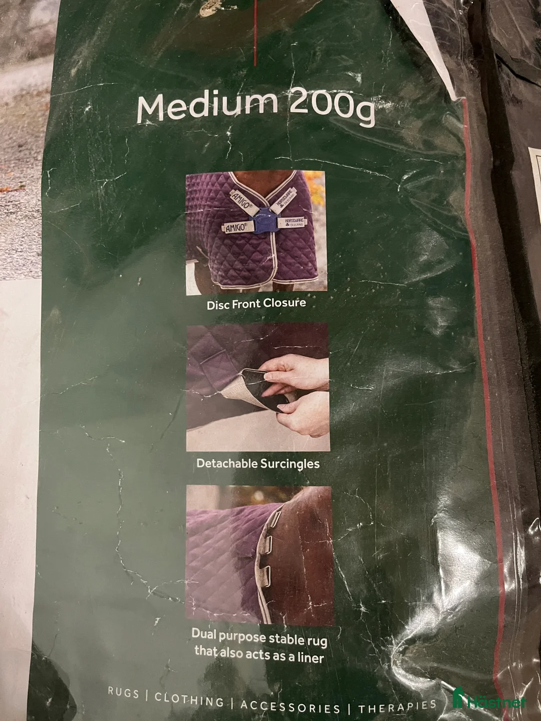 Täcken hästutrustning till salu: Nyskick horseware stalltäcke i Malmköping - Annons 2